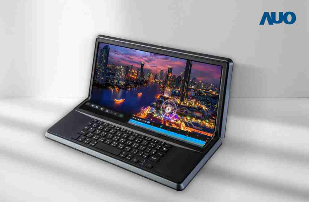 z6尊龙14.6吋Micro LED折迭显示屏幕，，，，搭配半径4mm的弯折绞炼，，以及高画素、、、、高亮度、、、高对比度的显示技术特点，，，即便在大视角下仍保有绝佳色相与亮度